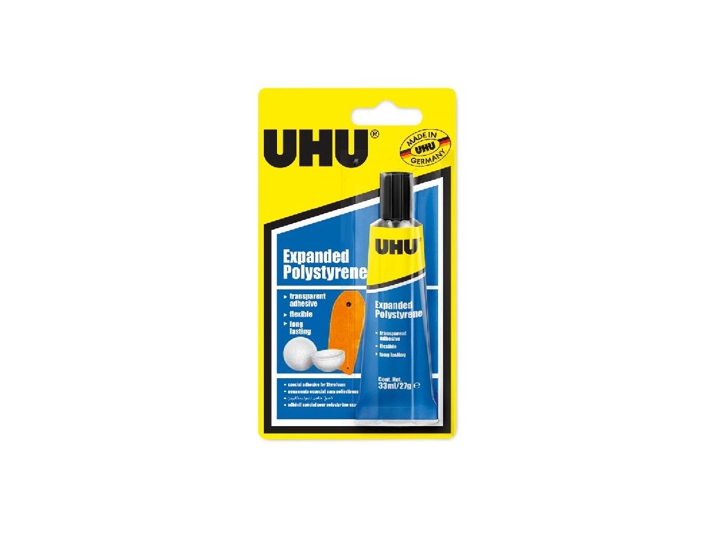 UHU 63161 Expanding Polystyrene Adhesive 33ml for sale online