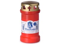 Theresia viečko 170g 50h červená liata