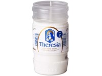 Bolsius Theresia vklad 145g ~45h biela liata