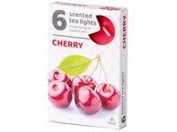 Čajové 6ks Cherry vonné sviečky