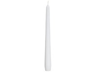 Bolsius Kónická 24x245 biela sviečka RAL