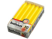 Bolsius Domáci 10ks 20x170 žlté sviečky RAL