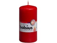 Bolsius Valec 60x120 červená sviečka RAL