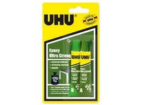 UHU kétkomponensű epoxi ragasztó, Epoxy Ultra Strong, 2 x 10 ml