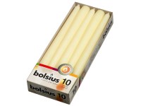 Bolsius Kónická 10ks 24x245 sl. kosť sviečka RAL