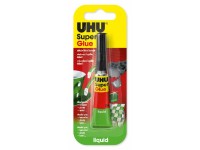 UHU Super Glue Liquid 3 g Jumbo Card