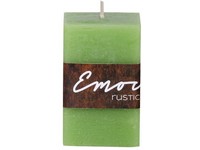 Emocio Rustic hranol 50x80 olivová svíčka