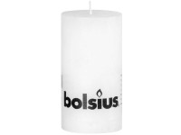 Bolsius Rustic Válec 68x130 bílá svíčka