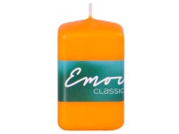 Emocio Classic hranol 50x80 oranžová sviečka