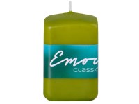 Emocio Classic hranol 50x80 sv. olivová sviečka