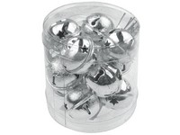 Rolničky 12ks 30 mm vo valci strieborná