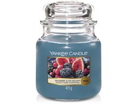 VONNÁ SVÍČKA YANKEE CANDLE MULBERRY & FIG DELIGHT CLASSIC STŘEDNÍ