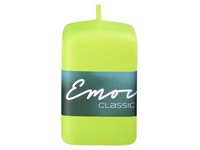 Emocio Classic hranol 50x80 zelená svíčka