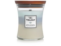 WoodWick Trilogy Woven Comforts váza střední