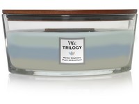 Woodwick Trilogy Woven Comforts svíčka loď