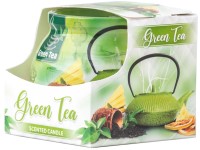 Sklo Dekor 80 x 72 mm Green tea vonná svíčka