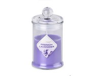 Emocio Sklo 60x112 mm se skleněným víčkem French Lavender vonná svíčka