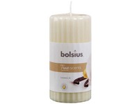 Bolsius Aromatic 2.0 Válec rýhovaný 60x120mm Vanilla, vonná svíčka