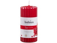 Bolsius Aromatic 2.0 Valec vrúbkovaný 60x120mm Pomegranate, vonná sviečka
