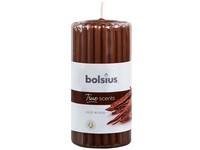 Bolsius Aromatic 2.0 Valec vrúbkovaný 60x120mm Oud wood, vonná sviečka