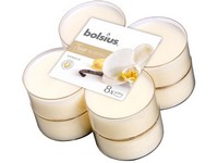 Bolsius Aromatic 2.0 Čajové Maxi 8ks Vanilla, vonné svíčky