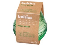 Bolsius Sklo Mission Green 91x94 mm so zeleným knôtom Water zelená sviečka