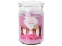 Emocio Sklo 93x142 mm se skleněným víčkem Pink Alley vonná svíčka