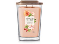 VONNÁ SVÍČKA YANKEE CANDLE ELEVATION ROSE HIBISCUS HRANATÁ VELKÉ 2 KNOTY