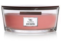 Woodwick Melon & Pink Quartz svíčka loď