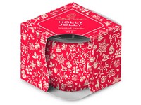 Emocio Sklo Dekor 70x62 mm Holly Jolly - Enchanted Sparkle, vonná svíčka