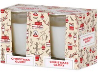 Emocio Sklo 52x65 mm 2ks v krabičke Christmas Glory - Cookie and Cream