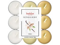 Bolsius Sensilight Čajové 9ks Vanilla trojfarebné, vonné sviečky