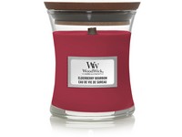 Woodwick Elderberry Bourbon svíčka malá