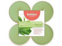 Bolsius Aromatic 2.0 Čajové Maxi 8ks Green Tea, vonné sviečky