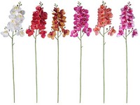 Umelé kvetiny, plast 780mm orchidej, mix farieb