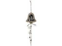 Dřevěný zvoneček na pověšení 105x120mm