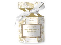 Emocio Sklo 72x78 mm v dárkové krabičce Spiced Apple & Berry, vonná svíčka