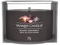YANKEE CANDLE VOTIVNÍ SVÍČKA PLNĚNÁ VE SKLE BLACK COCONUT