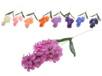 Umělé květiny, plast 700mm hyacint, mix barev