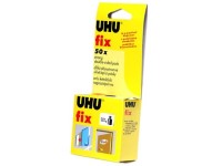 UHU Fix 50 ks - oboustranná páska dílky