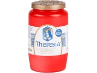 Theresia kompozitná sviečka 155g ~2,5 dňa červená