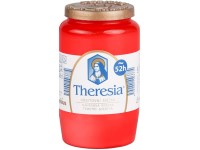 Theresia kompozitná sviečka 155g ~2,5 dňa červená