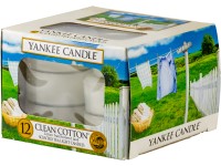 YANKEE CANDLE CLEAN COTTON ILLATOS TEAMÉCSES