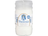 Theresia svíčka vklad 145g ~2 dni biela liata