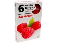 Čajové sviečky 6 ks Raspberry