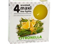 Čajové sviečky Maxi 4 ks Citronella