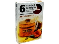 Čajové 6ks Anti-tobacco vonné sviečky