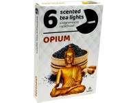 Čajové 6ks Opium vonné sviečky