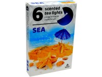 Čajové sviečky 6 ks Sea (ver. 2)