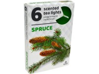 Čajové sviečky 6 ks Spruce